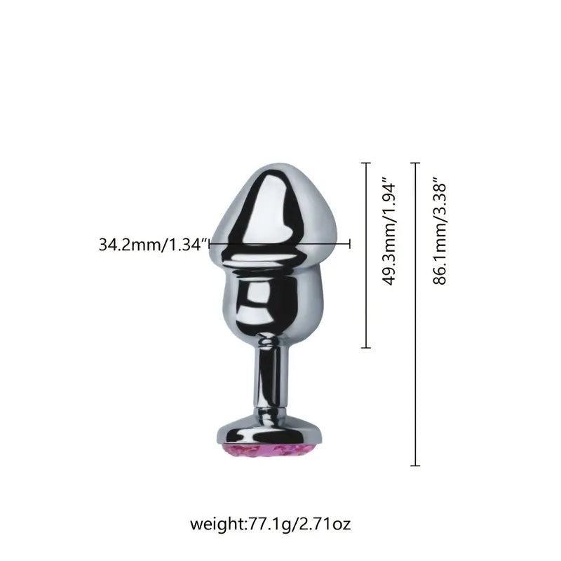 Plug Gland diamant rose ( S, M , L )