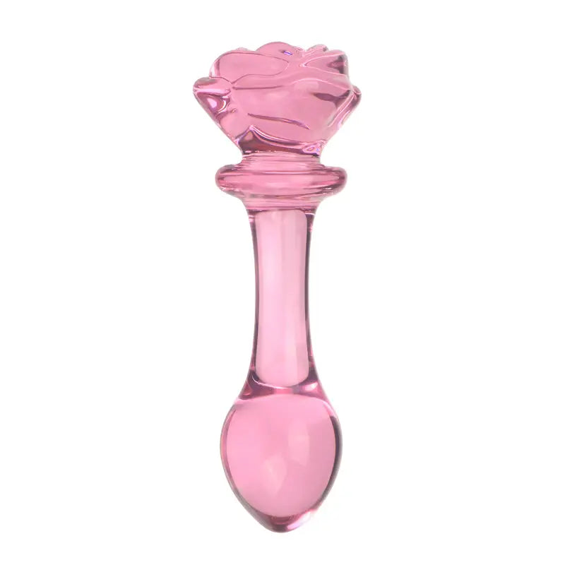 Plug en verre Rose