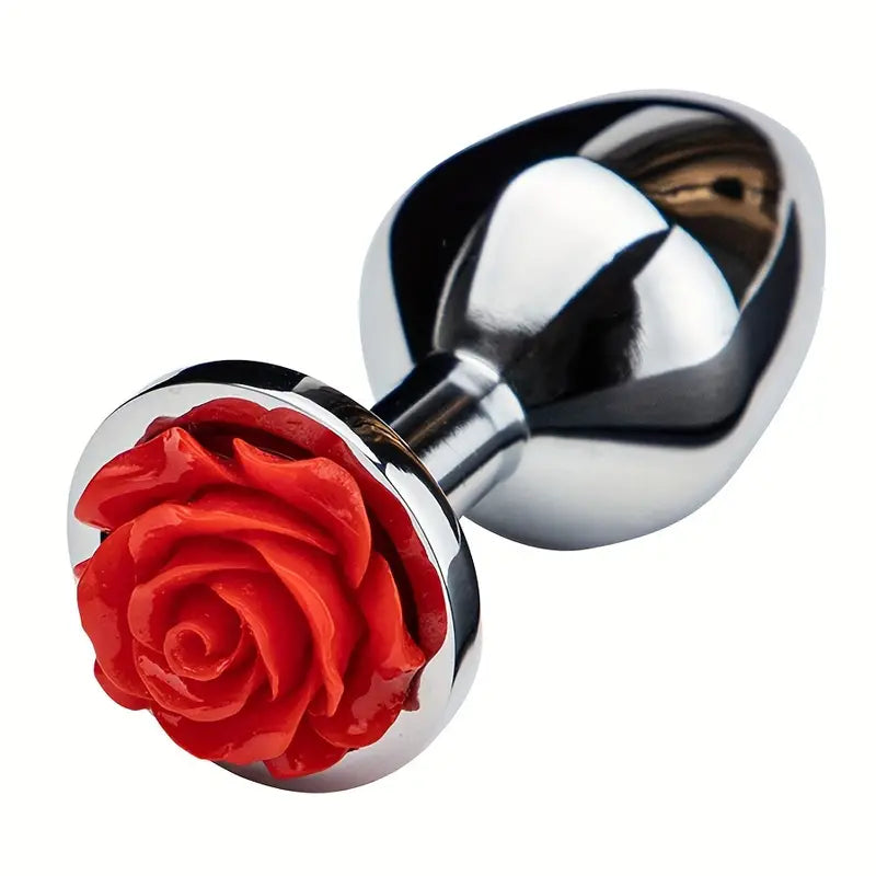 Plug Metal avec Rose